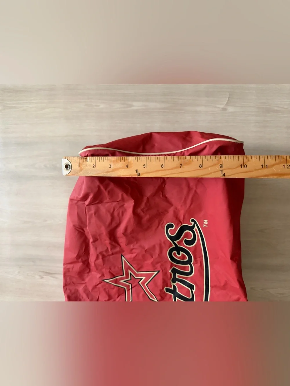 Vintage Houston Astros x Krogers Nylon Zipper Duffle Bag - Gym Bag